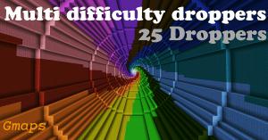 Herunterladen Multi Difficulty Droppers zum Minecraft 1.10
