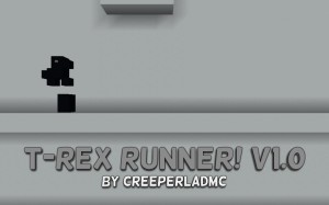 Herunterladen Google T-Rex Runner! zum Minecraft 1.12.2