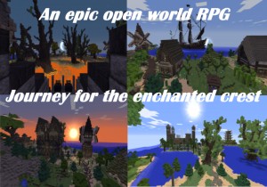 Herunterladen The Journey for the Enchanted Crest zum Minecraft 1.8.9
