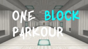 Herunterladen One Block Parkour zum Minecraft 1.8.9