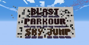 Herunterladen Blast Parkour: Sky Jump zum Minecraft 1.8.9