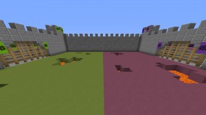 Herunterladen Wizard Battle zum Minecraft 1.8.9