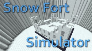 Herunterladen Snow Fort Simulator zum Minecraft 1.8.8
