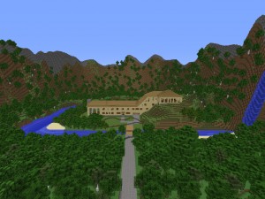Herunterladen Country Mansion zum Minecraft 1.12.2