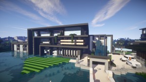 Herunterladen Contemporary Mansion zum Minecraft 1.8
