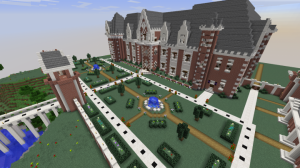 Herunterladen French Chateau zum Minecraft 1.12.2