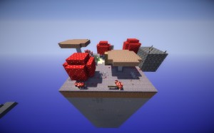 Herunterladen Don't Fall off or Else: Mushroom zum Minecraft 1.5.2