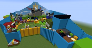 Herunterladen Bee Swarm Simulator zum Minecraft 1.13.1