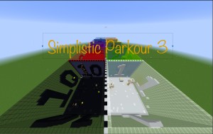 Herunterladen Simplistic Parkour 3 zum Minecraft 1.13.2