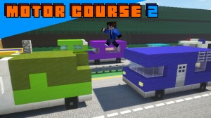 Herunterladen Motor Course 2 zum Minecraft 1.14.3