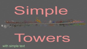 Herunterladen Simple Towers zum Minecraft 1.14.3