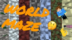 Herunterladen World Maze zum Minecraft 1.14.3