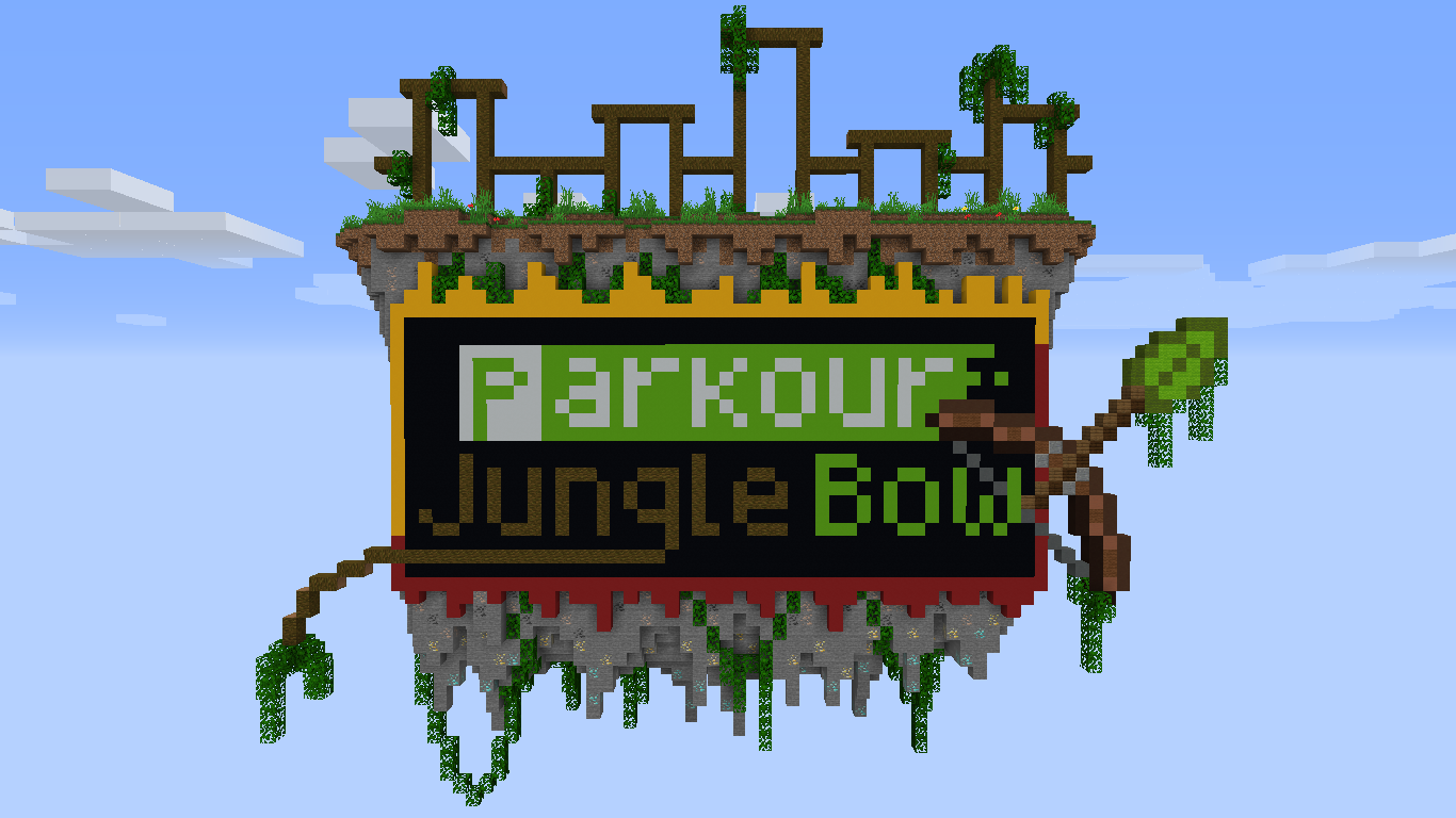 Herunterladen Parkour Jungle Bow zum Minecraft 1.15.1