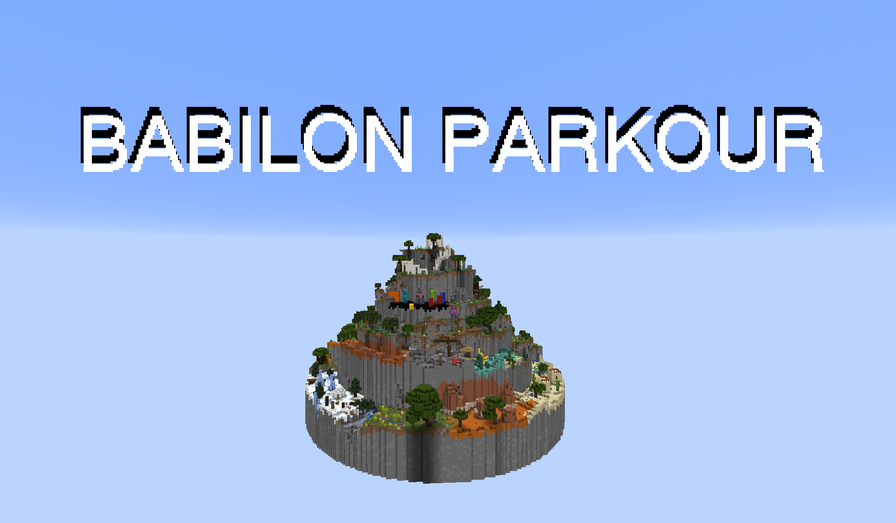 Herunterladen BABILON Parkour zum Minecraft 1.15.2
