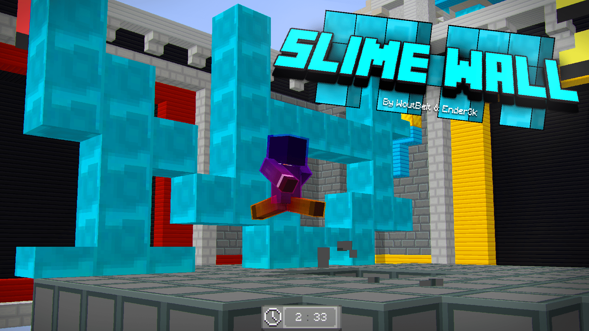 Herunterladen Slime Walls zum Minecraft 1.17.1