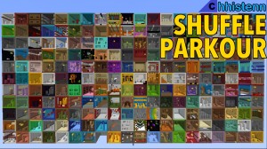 Herunterladen Shuffle Parkour zum Minecraft 1.18.1