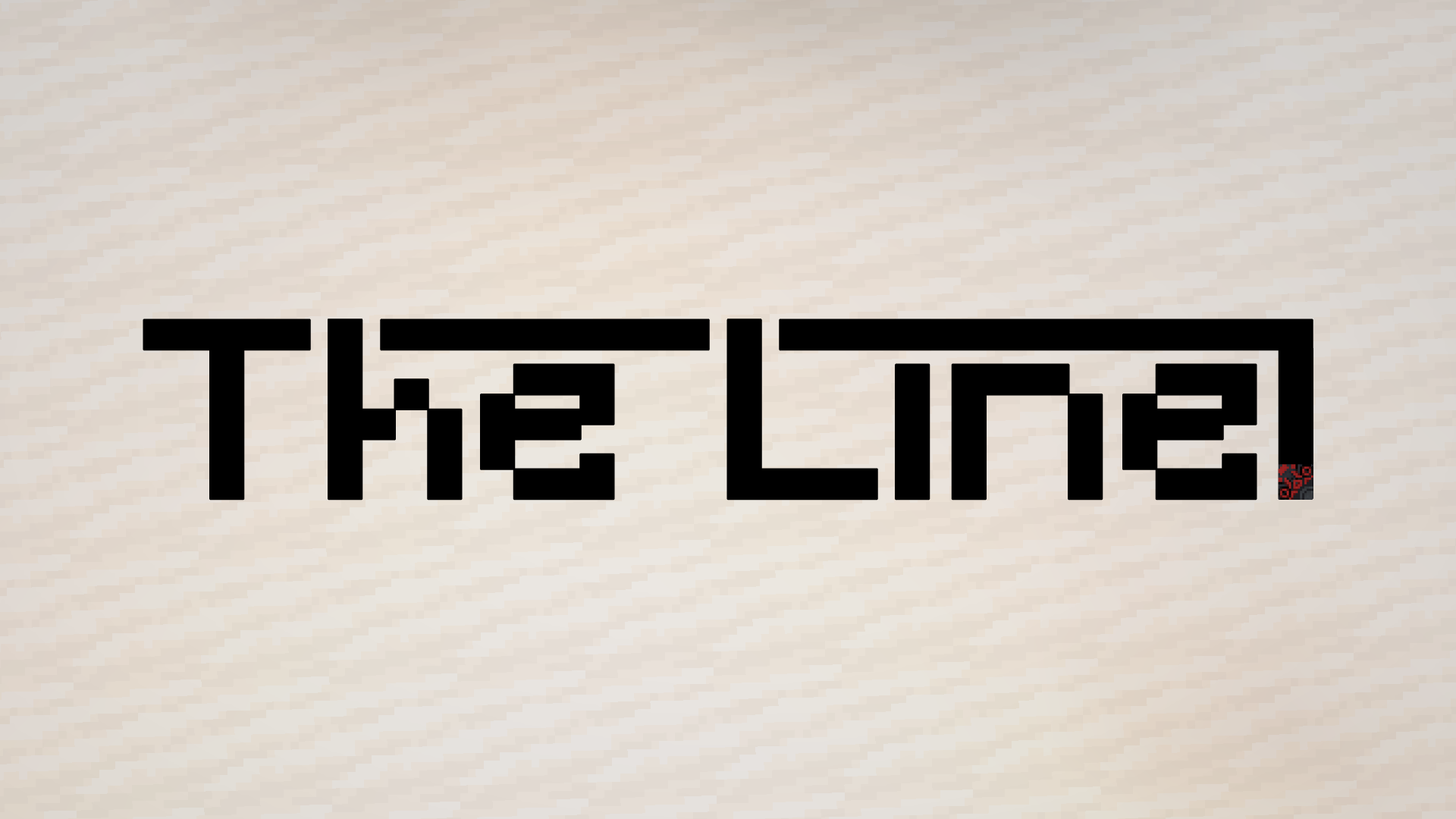 Herunterladen The Line 1.1 zum Minecraft 1.19.3