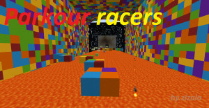 Herunterladen Parkour Racers 1.0 zum Minecraft 1.19