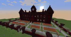 Herunterladen Crimson Mansion 1.0 zum Minecraft 1.16.5