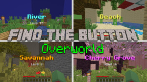 Herunterladen Find the Button: Overworld 1.0 zum Minecraft 1.20
