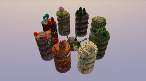 Herunterladen Floating Biomes 1.0 zum Minecraft 1.20.1