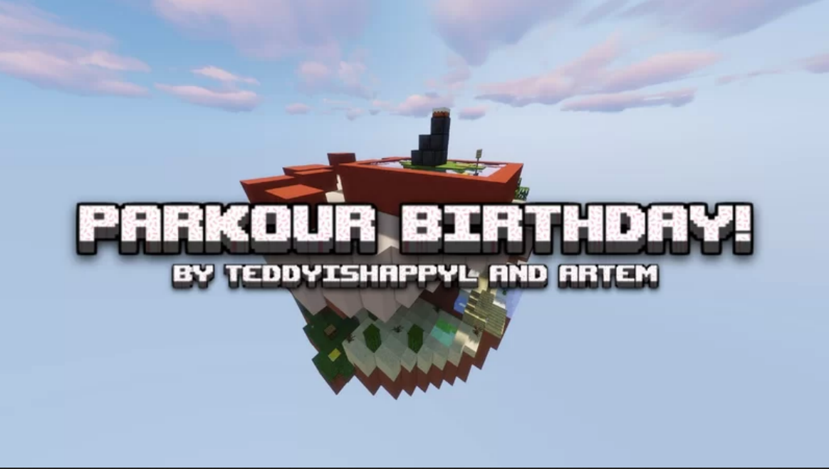Herunterladen Parkour Birthday! 1.0 zum Minecraft 1.19.3