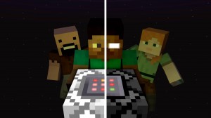 Herunterladen Steve and Herobrine zum Minecraft 1.12.1