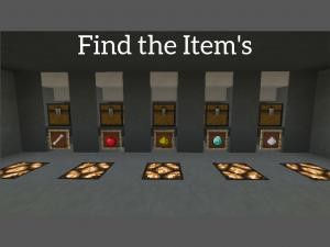 Herunterladen Find the Items zum Minecraft 1.12