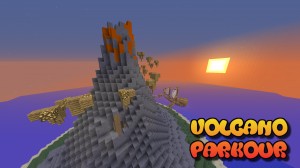 Herunterladen Volcano Parkour zum Minecraft 1.12