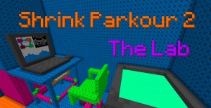 Herunterladen Shrink Parkour 2 zum Minecraft 1.12