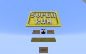 Herunterladen Super Run zum Minecraft 1.12