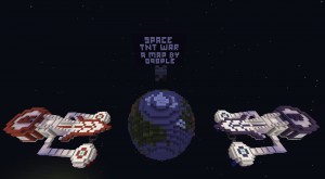 Herunterladen TNT Wars: Space zum Minecraft 1.11.2