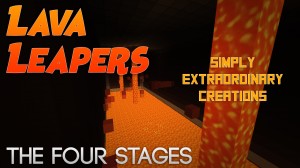 Herunterladen Lava Leapers - The Four Stages zum Minecraft 1.11.2