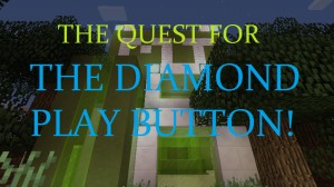 Herunterladen The Quest For The Diamond Play Button zum Minecraft 1.11.2