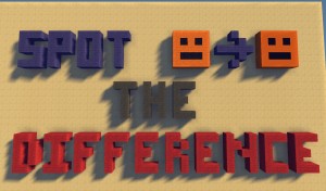 Herunterladen Spot the Difference: R3dstone zum Minecraft 1.12