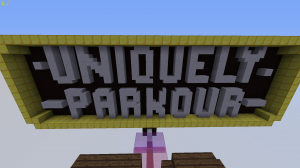 Herunterladen Uniquely Parkour zum Minecraft 1.11.2