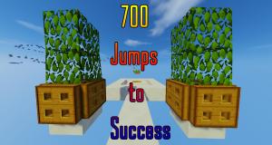Herunterladen 700 Jumps to Success zum Minecraft 1.10.2