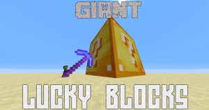 Herunterladen Giant Lucky Blocks zum Minecraft 1.12.2