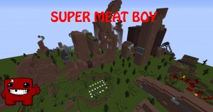 Herunterladen Super Meat Boy in Minecraft zum Minecraft 1.9.4