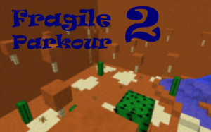 Herunterladen Fragile Parkour 2 zum Minecraft 1.10.2