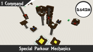 Herunterladen Special Parkour Machanics zum Minecraft 1.9.4