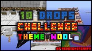 Herunterladen 10 Drops Challenge: Wool zum Minecraft 1.9.4