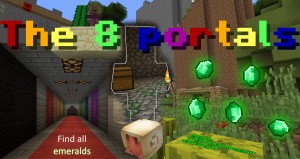 Herunterladen The 8 Portals zum Minecraft 1.9