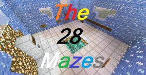 Herunterladen The 28 Mazes zum Minecraft 1.9