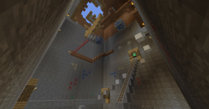 Herunterladen The 7 Worlds Parkour zum Minecraft 1.9