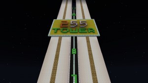 Herunterladen 255 Tower Parkour zum Minecraft 1.8.9