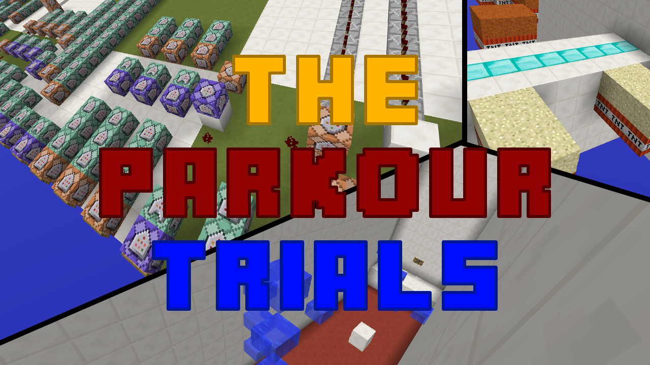 Herunterladen The Parkour Trials zum Minecraft 1.9