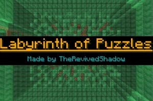 Herunterladen The Labyrinth of Puzzles zum Minecraft 1.8
