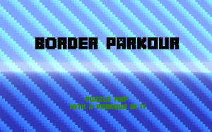 Herunterladen Border Parkour Puzzle zum Minecraft 1.12.2