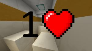 Herunterladen 1 Heart zum Minecraft 1.12.2